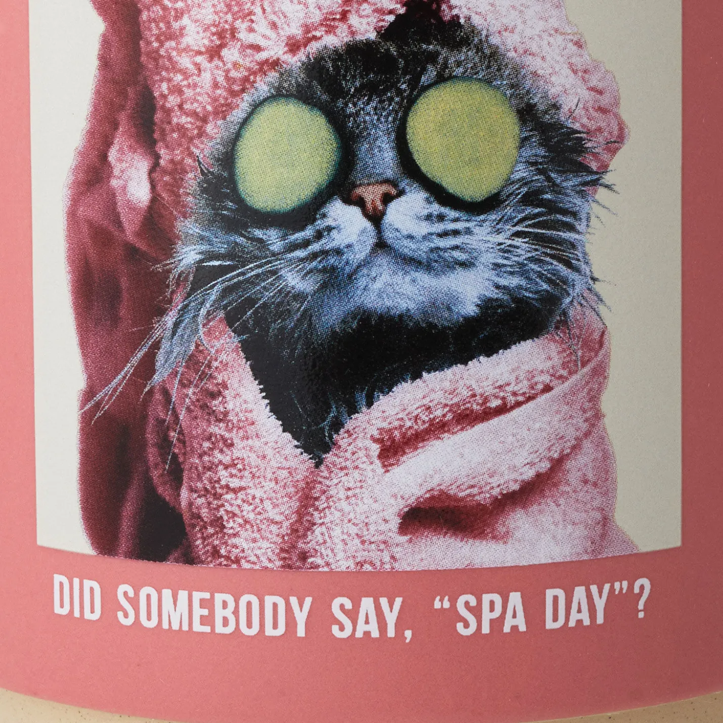 Cat Spa Day Funny Mug, 16 oz.