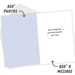 Celebrate Before January Resolutions Custom Birthday Card