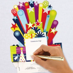 Celebrate Big Musical 3D Pop-Up Birthday Card With Light