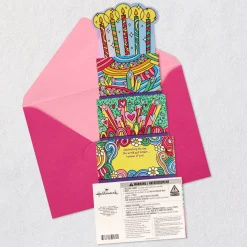 Celebrate Big Pop-Up Musical Birthday Card for Kids