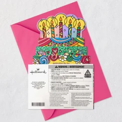 Celebrate Big Pop-Up Musical Birthday Card for Kids