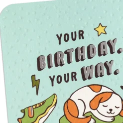 Celebrate Your Way Birthday Card for Kids