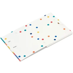 4.6" Celebrate Color Block Gift Card Holder Box