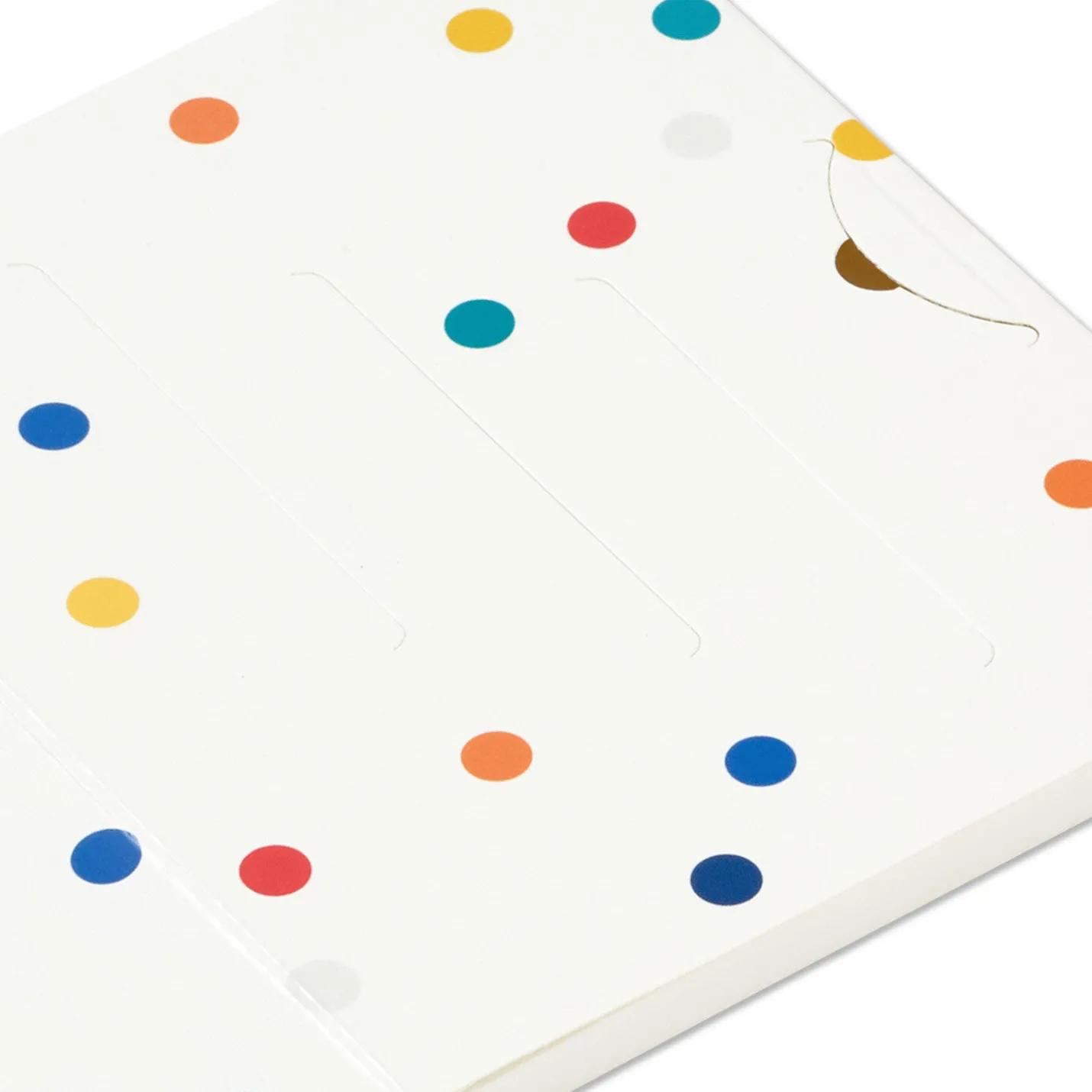 4.6" Celebrate Color Block Gift Card Holder Box