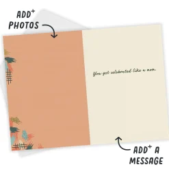 Celebrated Like a Mom Card Custom Card
