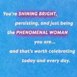 Celebrating a Kick-Ass Woman Birthday Card for Her