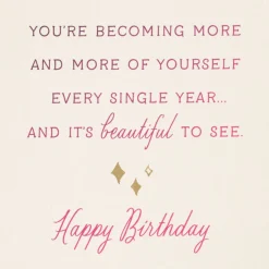 Celebrating All That You Are Birthday Card for Her