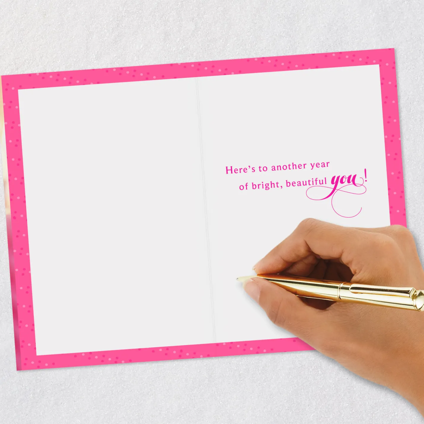 Celebrating Bright, Beautiful You Birthday Card