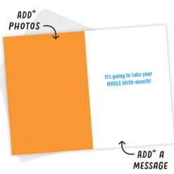 Celebrating One Day Isn't Enough Custom Birthday Card