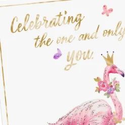 Celebrating the One and Only You Birthday Card