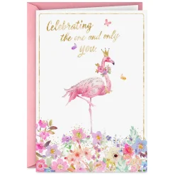 Celebrating the One and Only You Birthday Card