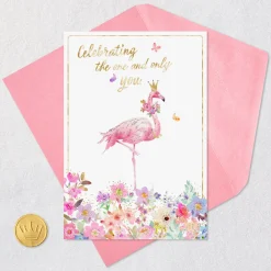 Celebrating the One and Only You Birthday Card