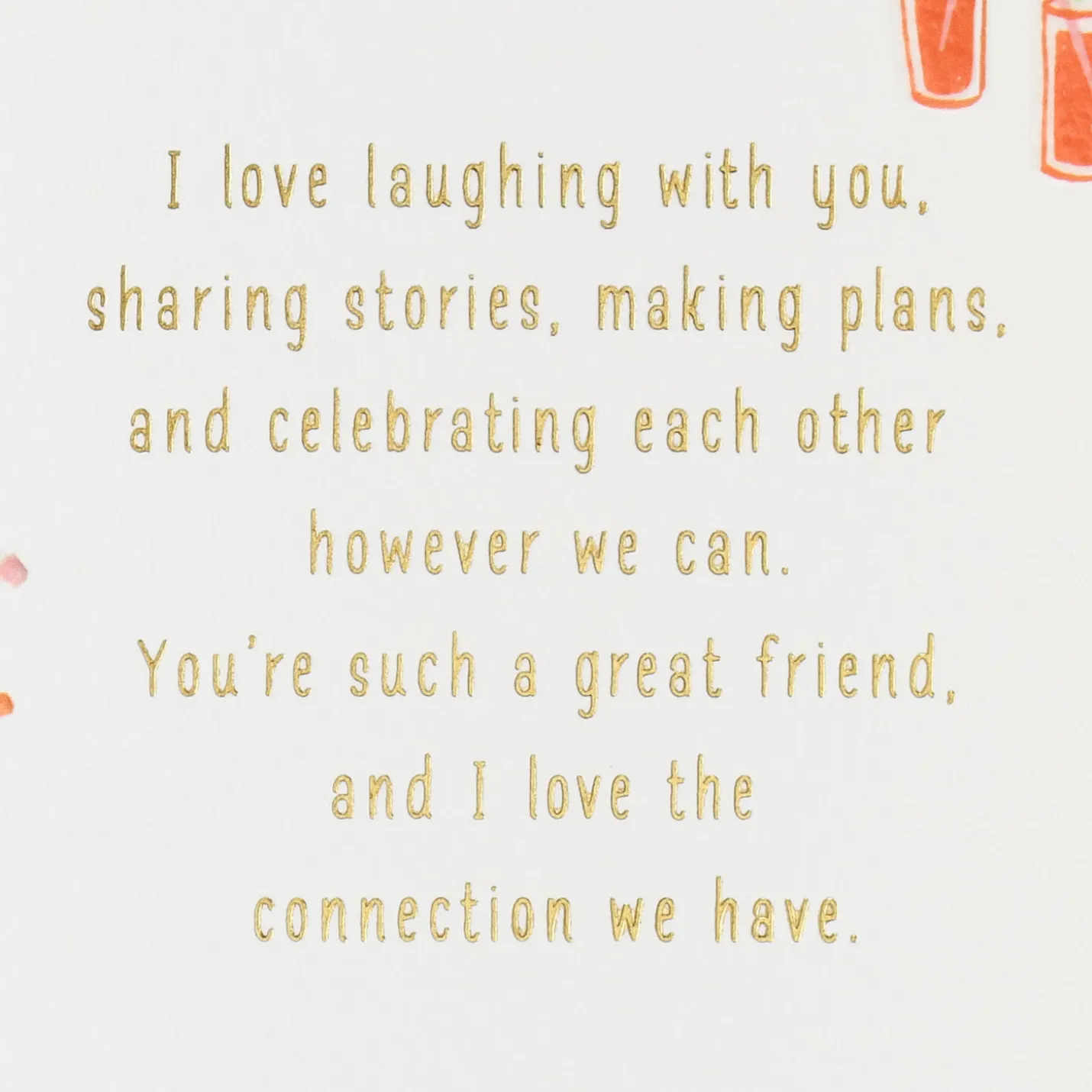 Celebrating You Birthday Card for Friend