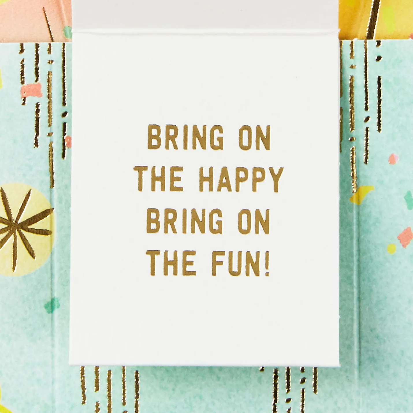 Celebrating You Cupcake, Stars and Balloons 3D Pop-Up Birthday Card