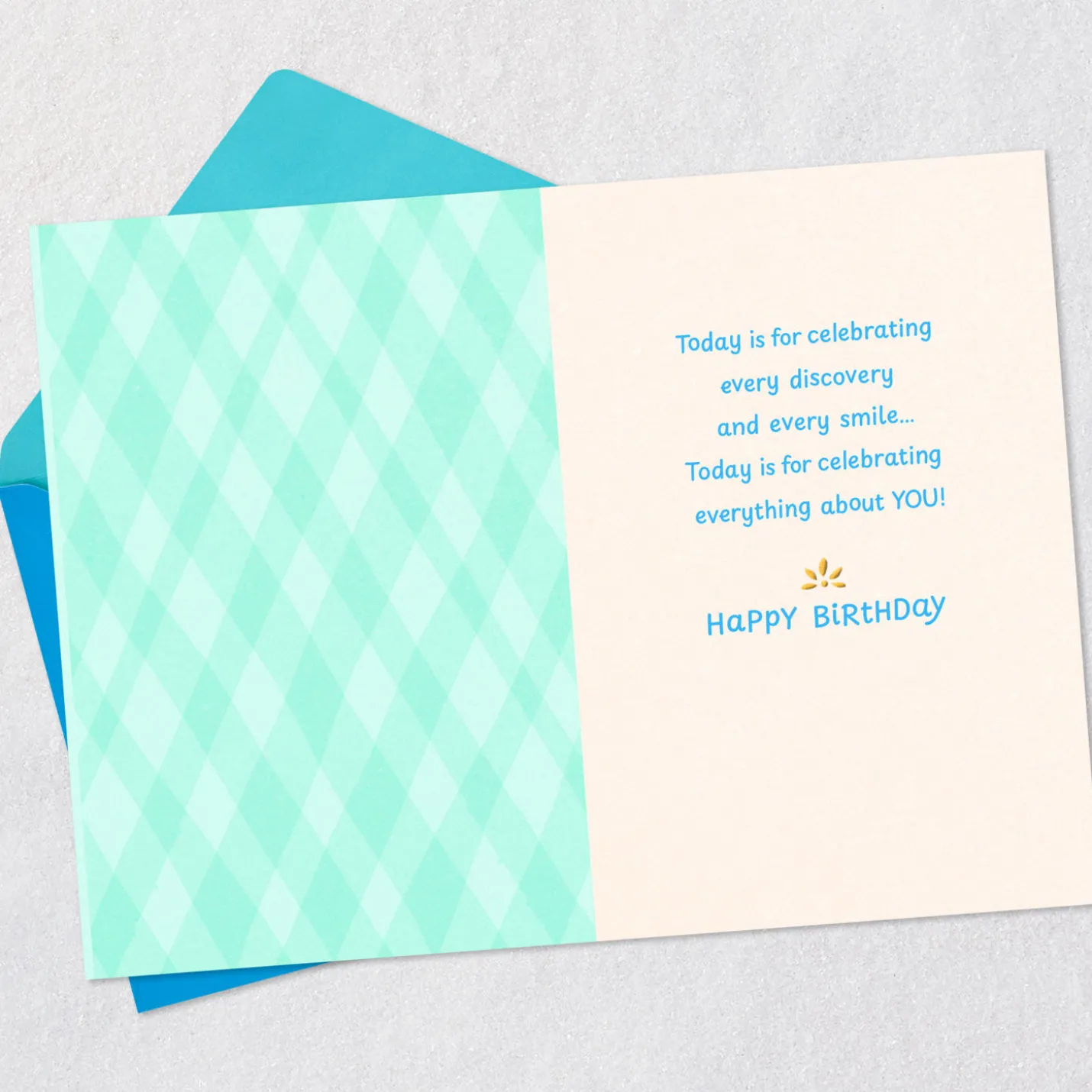 Celebrating You Today 3rd Birthday Card