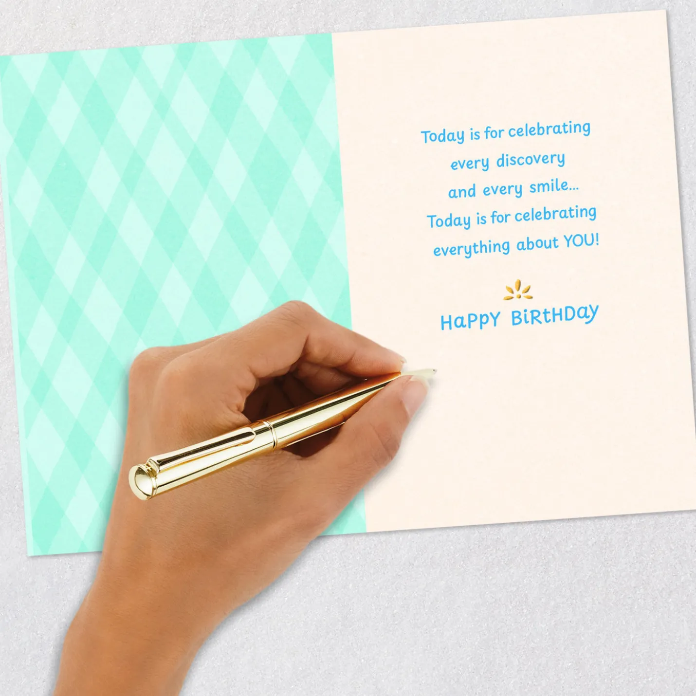 Celebrating You Today 3rd Birthday Card