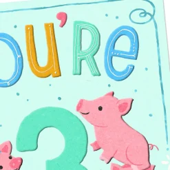 Celebrating You Today 3rd Birthday Card