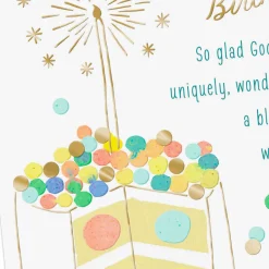 Celebrating You With Thanks to God Religious Birthday Card