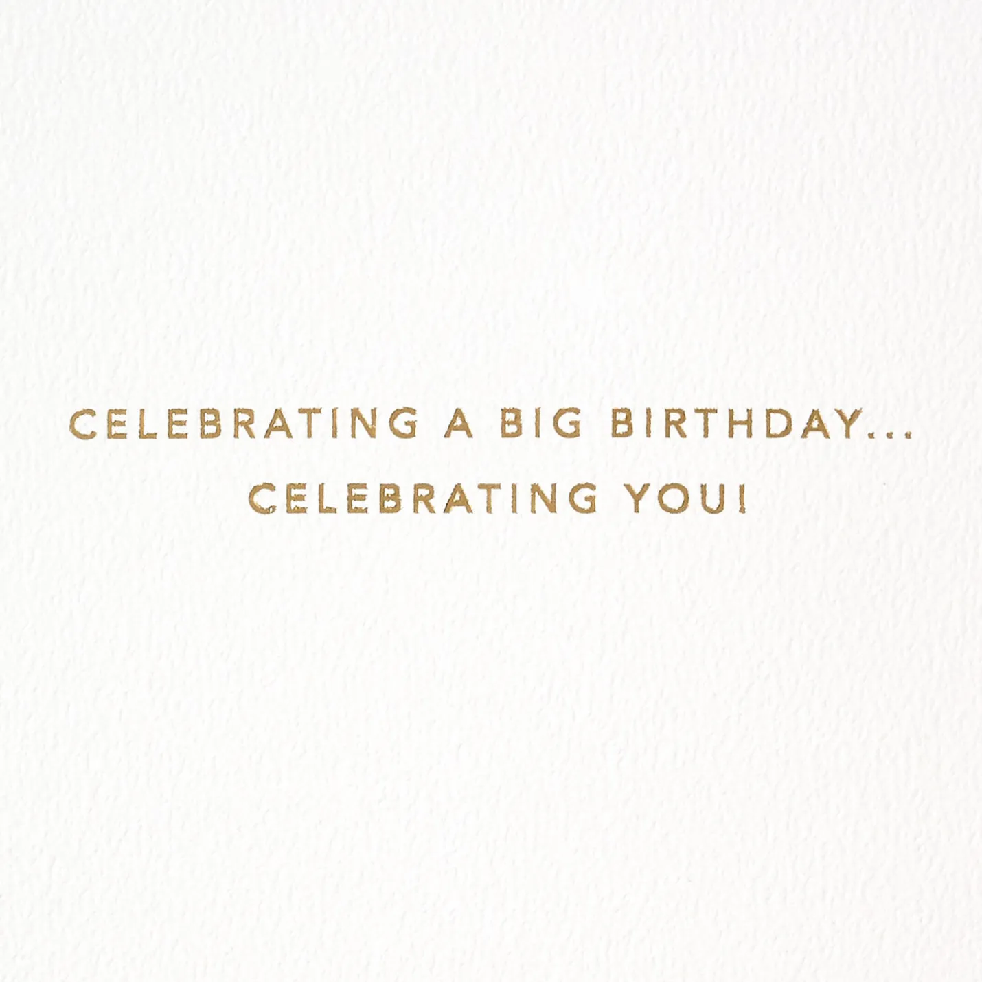 Celebrating a Big Day 50th Birthday Card