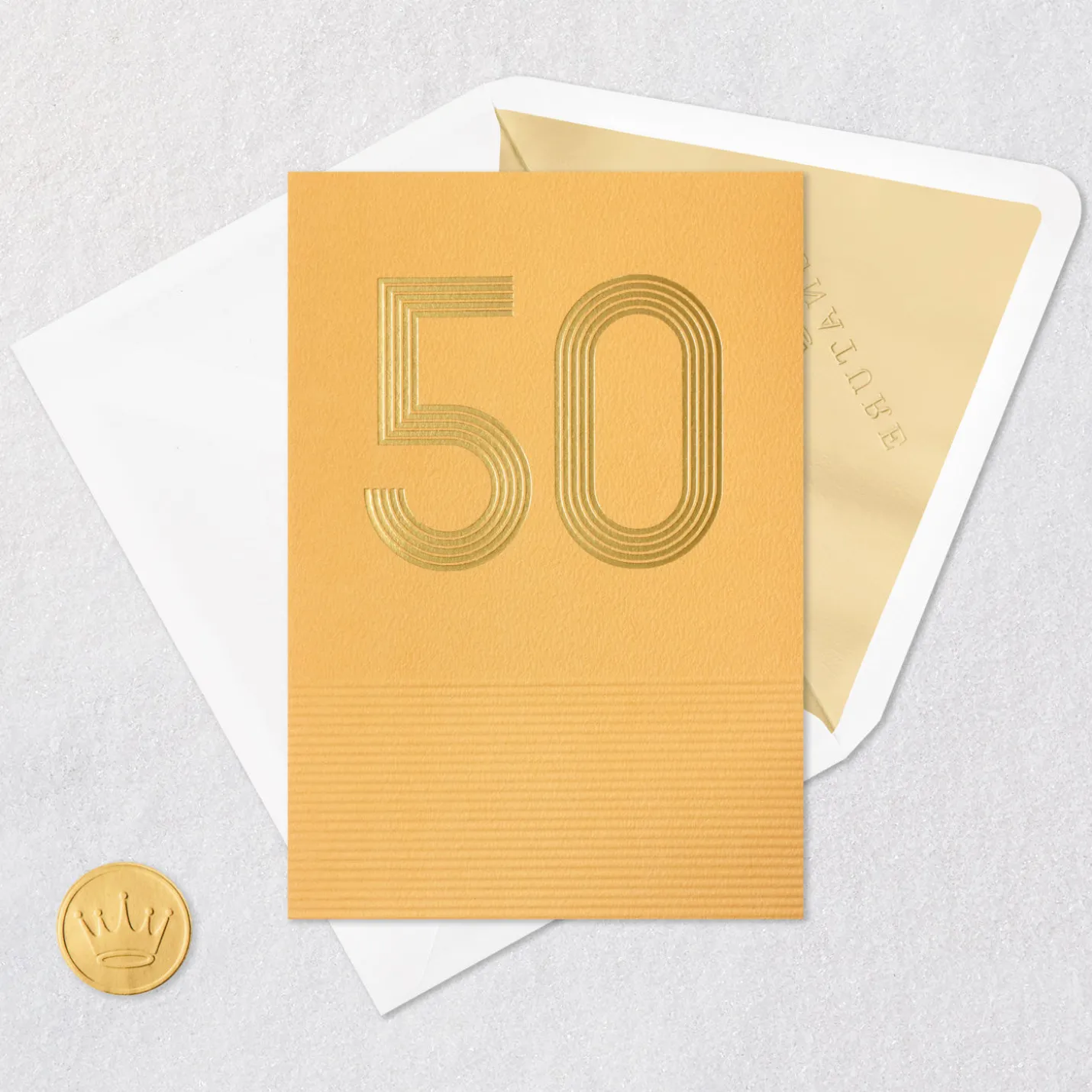 Celebrating a Big Day 50th Birthday Card