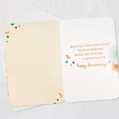 Celebrating Another Year of Love Anniversary Card for Couple