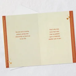 Celebrating Another Year of You Birthday Card for Husband