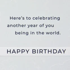 Celebrating Another Year of You Birthday Card for Son