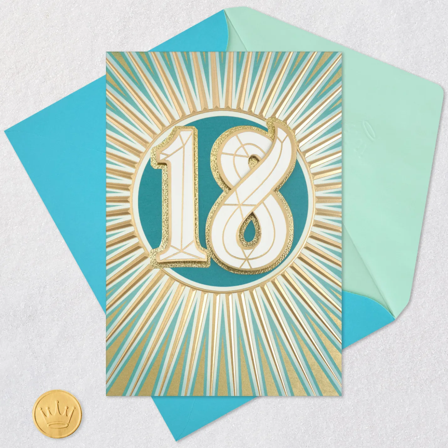 Celebrating Discoveries 18th Birthday Card