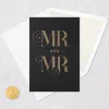 Celebrating Mr. and Mr. Wedding Card