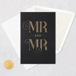 Celebrating Mr. and Mr. Wedding Card