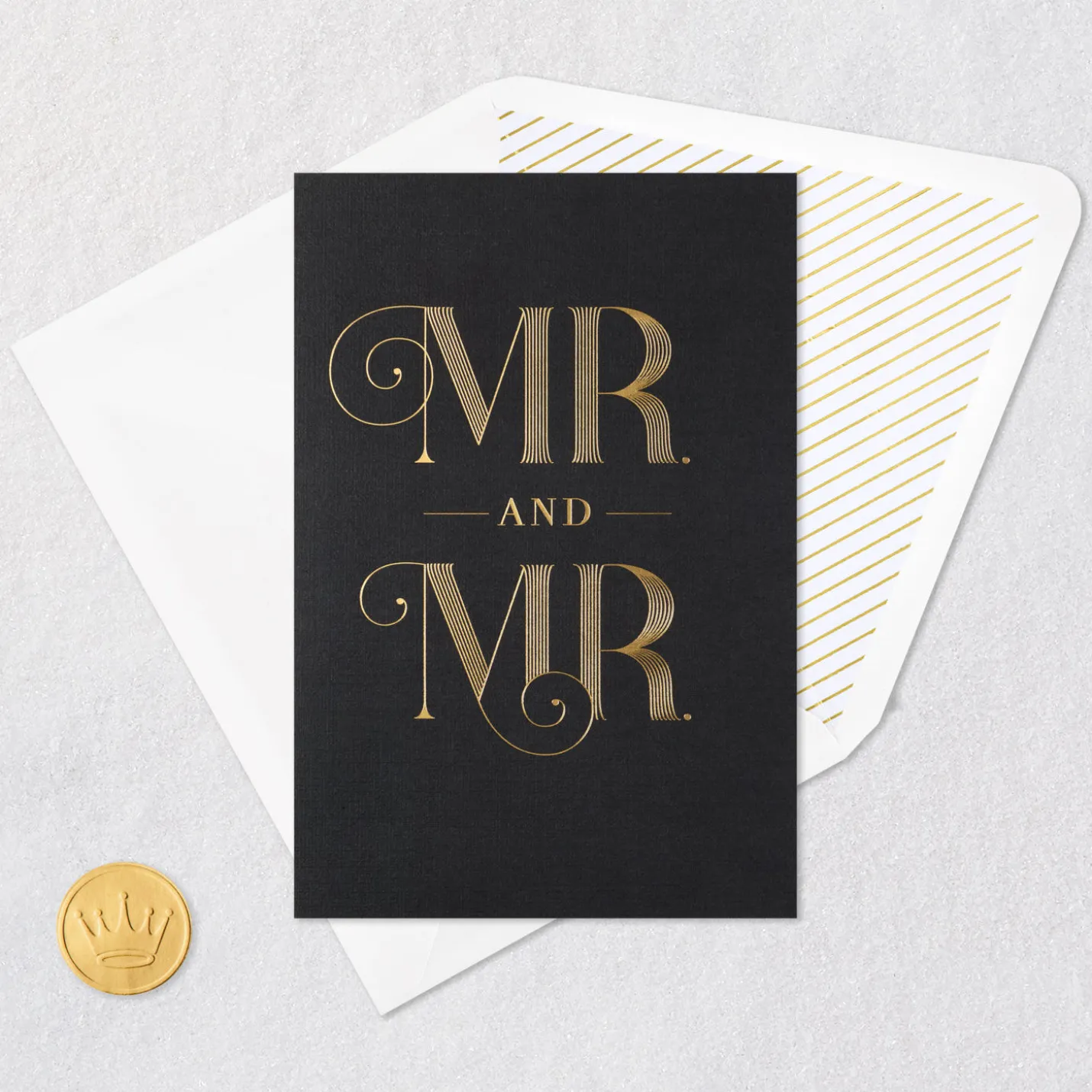 Celebrating Mr. and Mr. Wedding Card