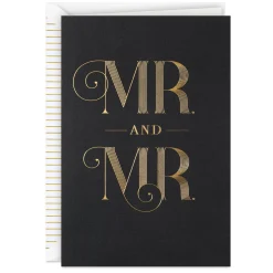Celebrating Mr. and Mr. Wedding Card
