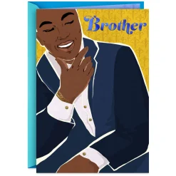 Celebrating the For-Real Man You Are Birthday Card for Brother