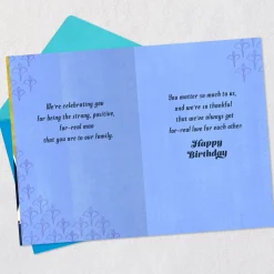 Celebrating the For-Real Man You Are Birthday Card for Brother
