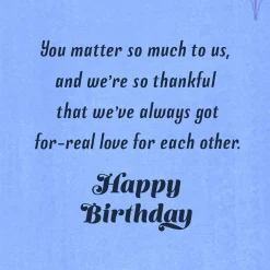 Celebrating the For-Real Man You Are Birthday Card for Brother