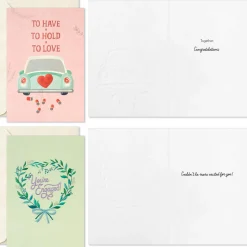 Celebrating the Happily-Ever-Aftering Assorted Engagement and Wedding Cards, Pack of 16