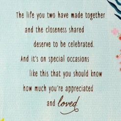 Celebrating the Life You've Made Together Anniversary Card for Parents