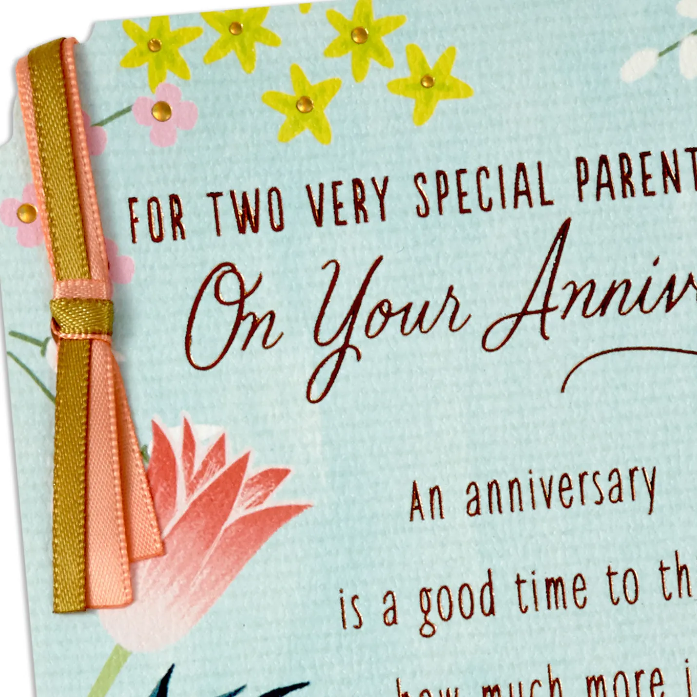 Celebrating the Life You've Made Together Anniversary Card for Parents