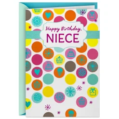 Celebrating Wonderful You Birthday Card for Niece