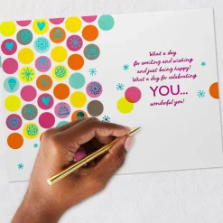 Celebrating Wonderful You Birthday Card for Niece