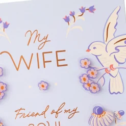 Celebrating You and a Lifetime of Love Romantic Birthday Card for Wife