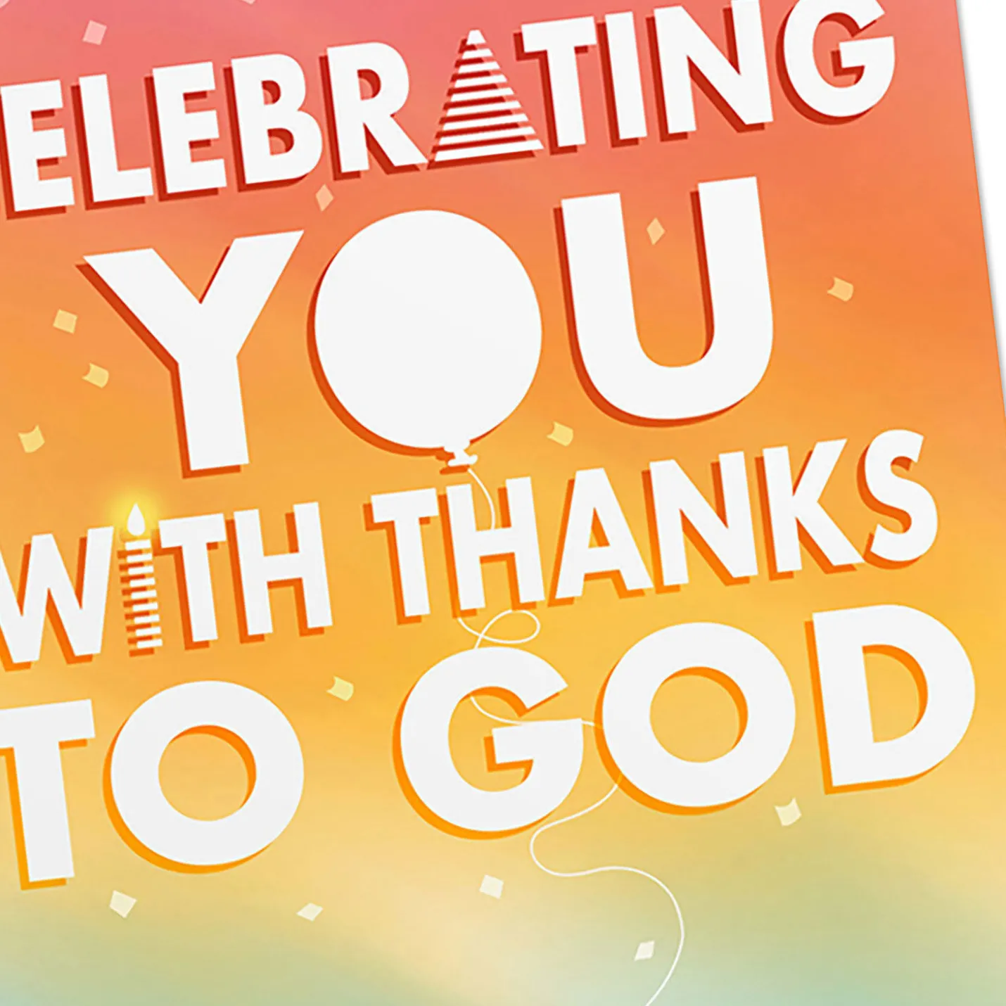 Celebrating You Assorted Religious Birthday Cards, Box of 12
