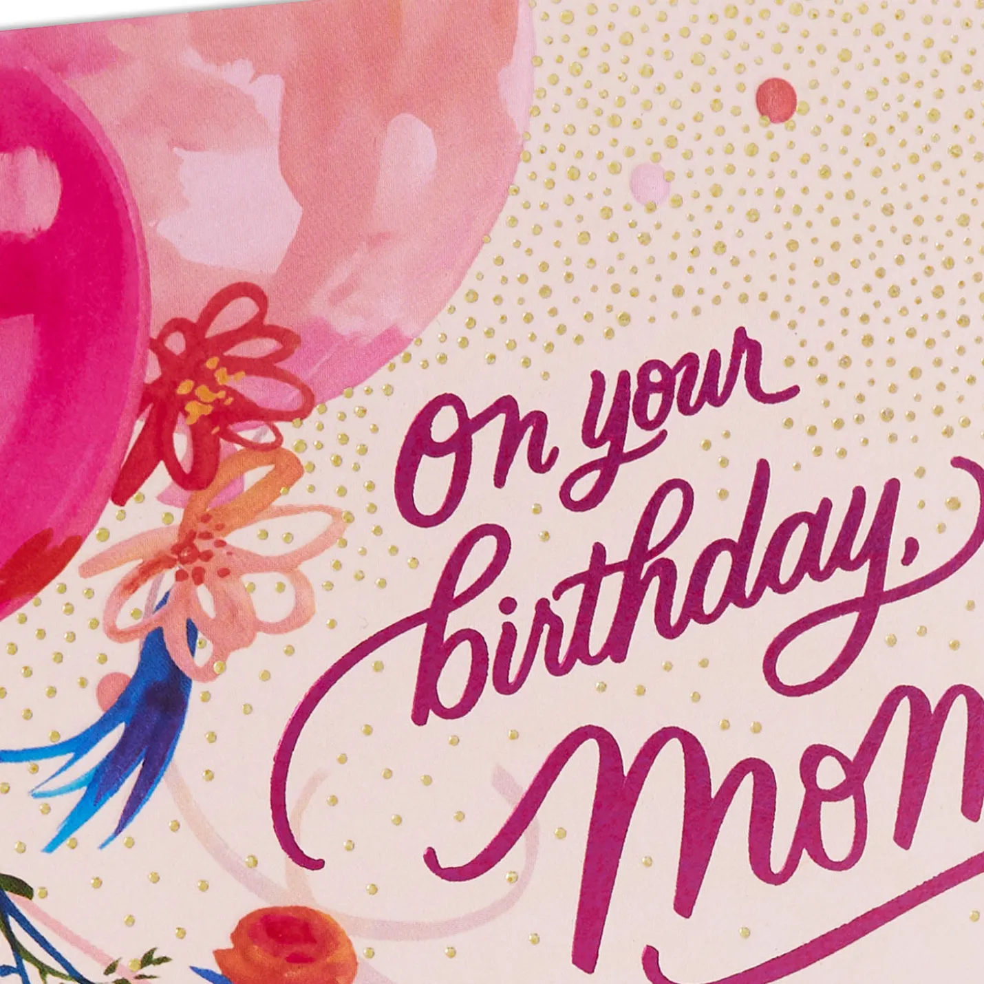 Celebrating You Birthday Card for Mom
