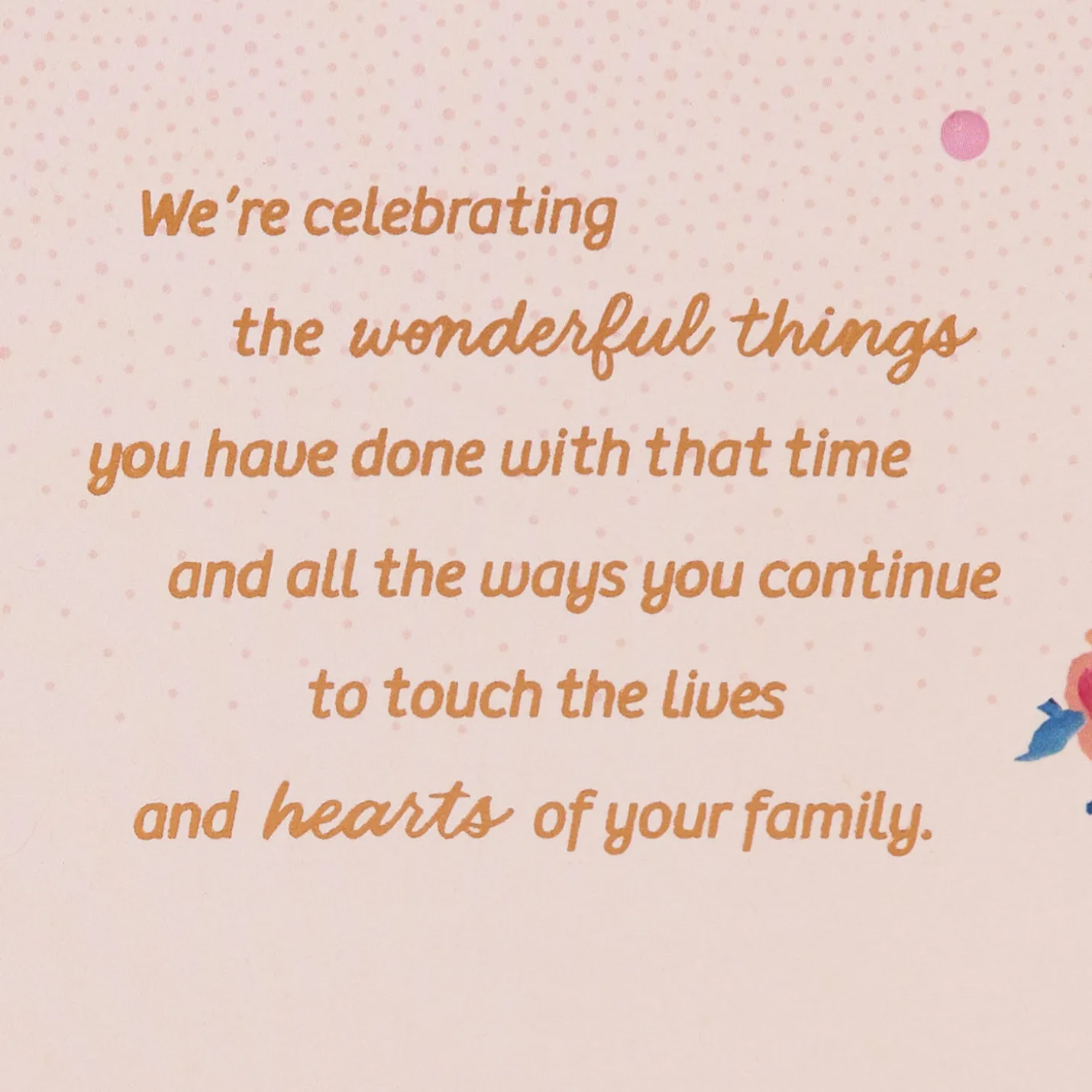 Celebrating You Birthday Card for Mom