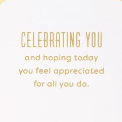 Celebrating You Boss's Day Card