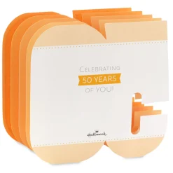 Celebrating You 3D Pop-Up 50th Birthday Card