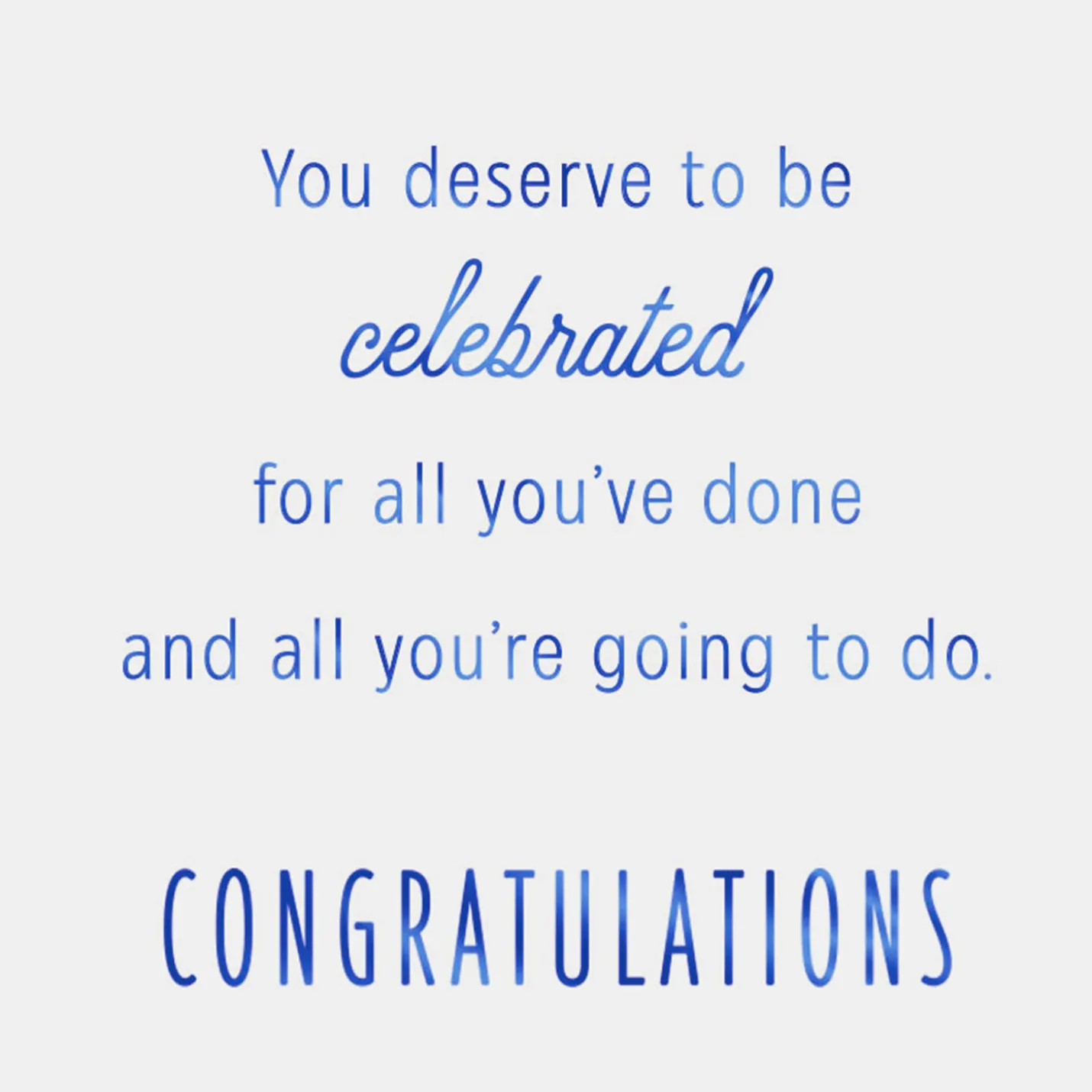 Celebrating You Graduation Card for Goddaughter