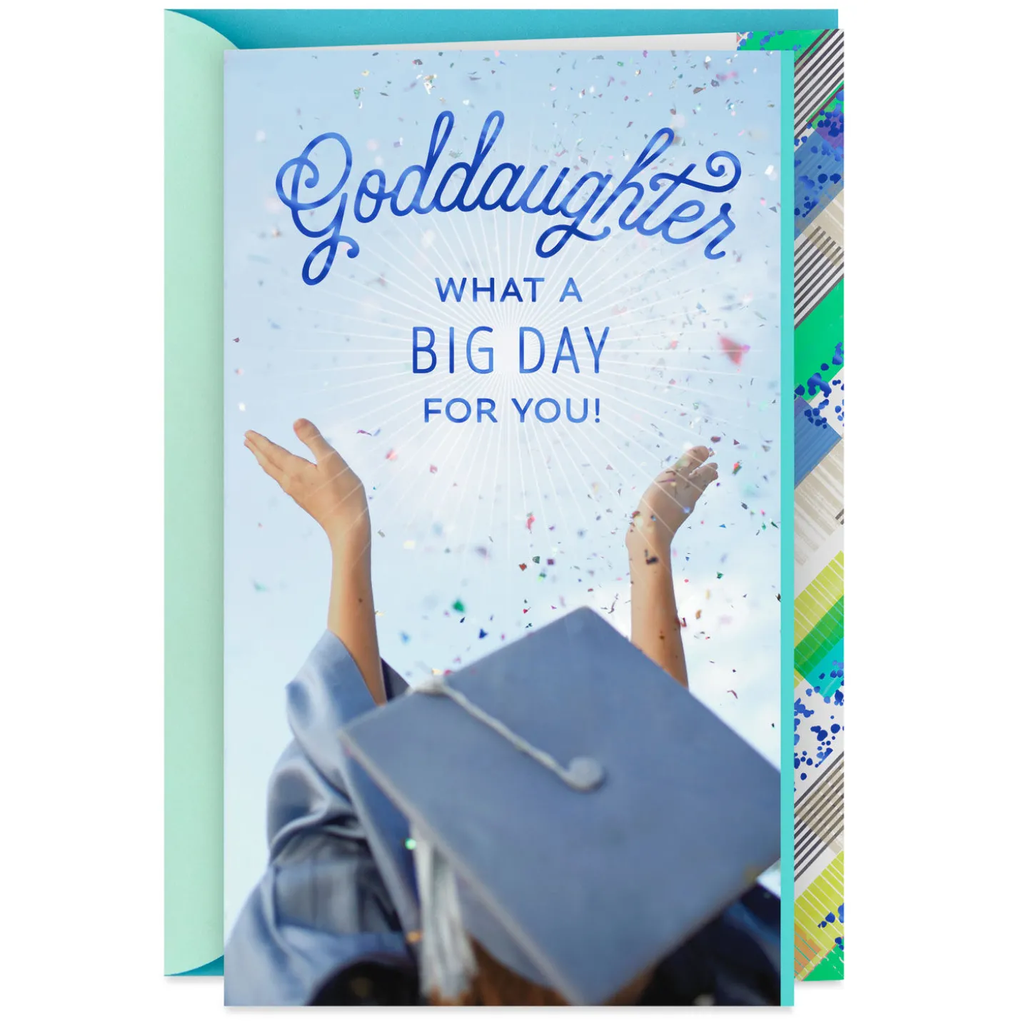 Celebrating You Graduation Card for Goddaughter