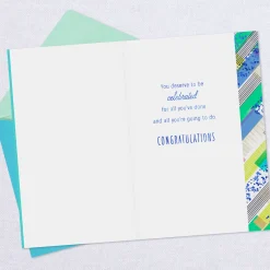 Celebrating You Graduation Card for Goddaughter
