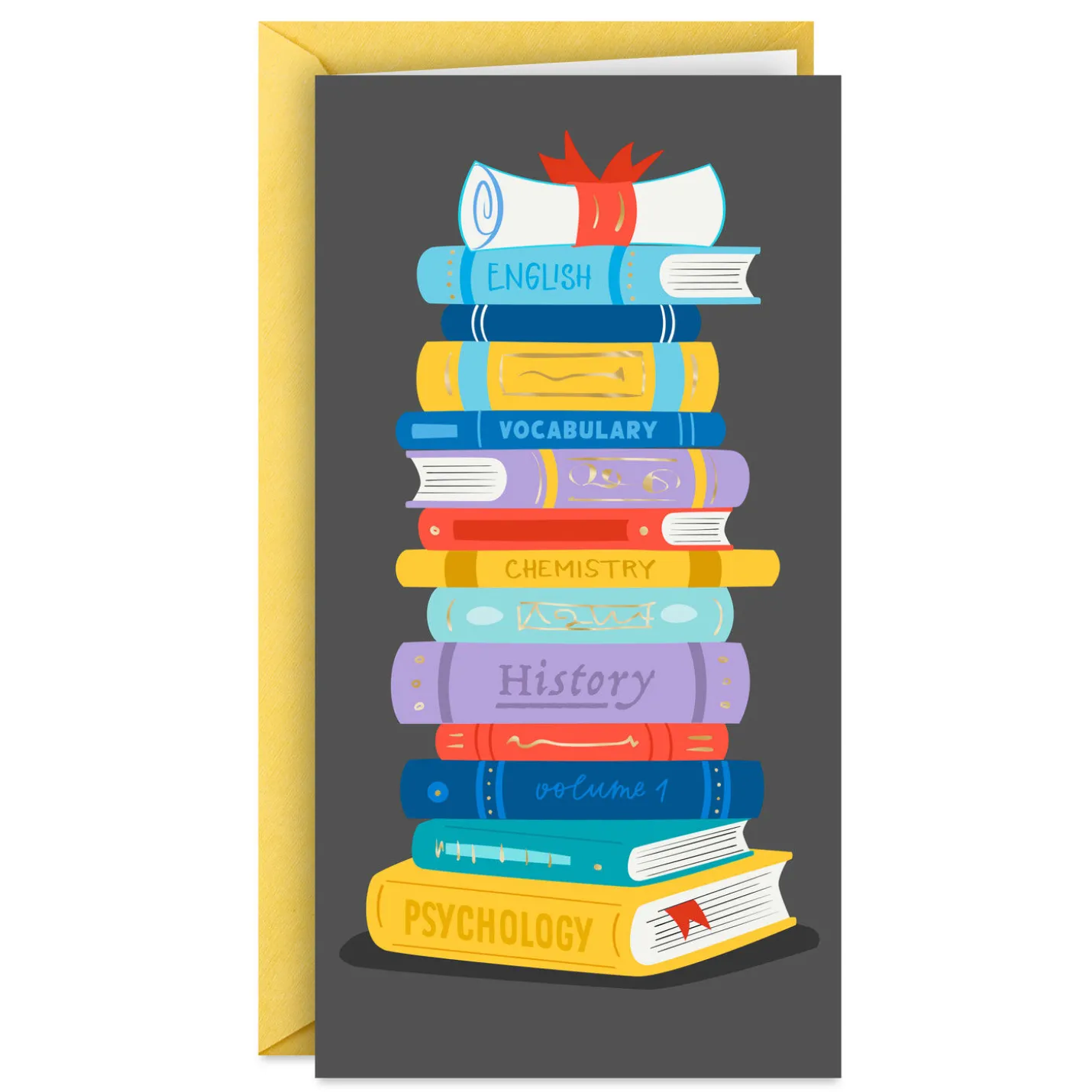 Celebrating You Money Holder Graduation Card